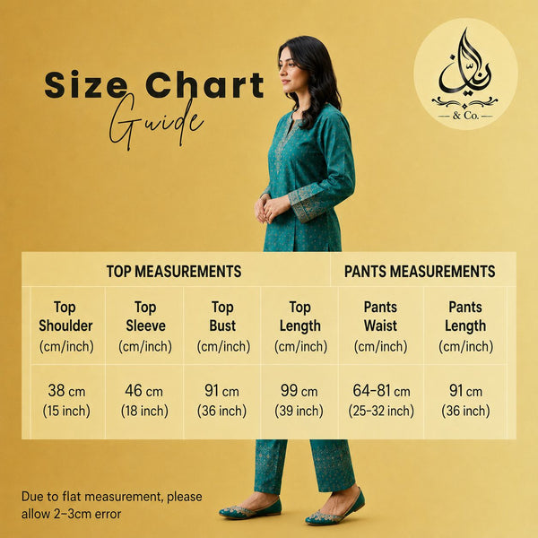 Alisha two-piece set | Rayyan & Co.