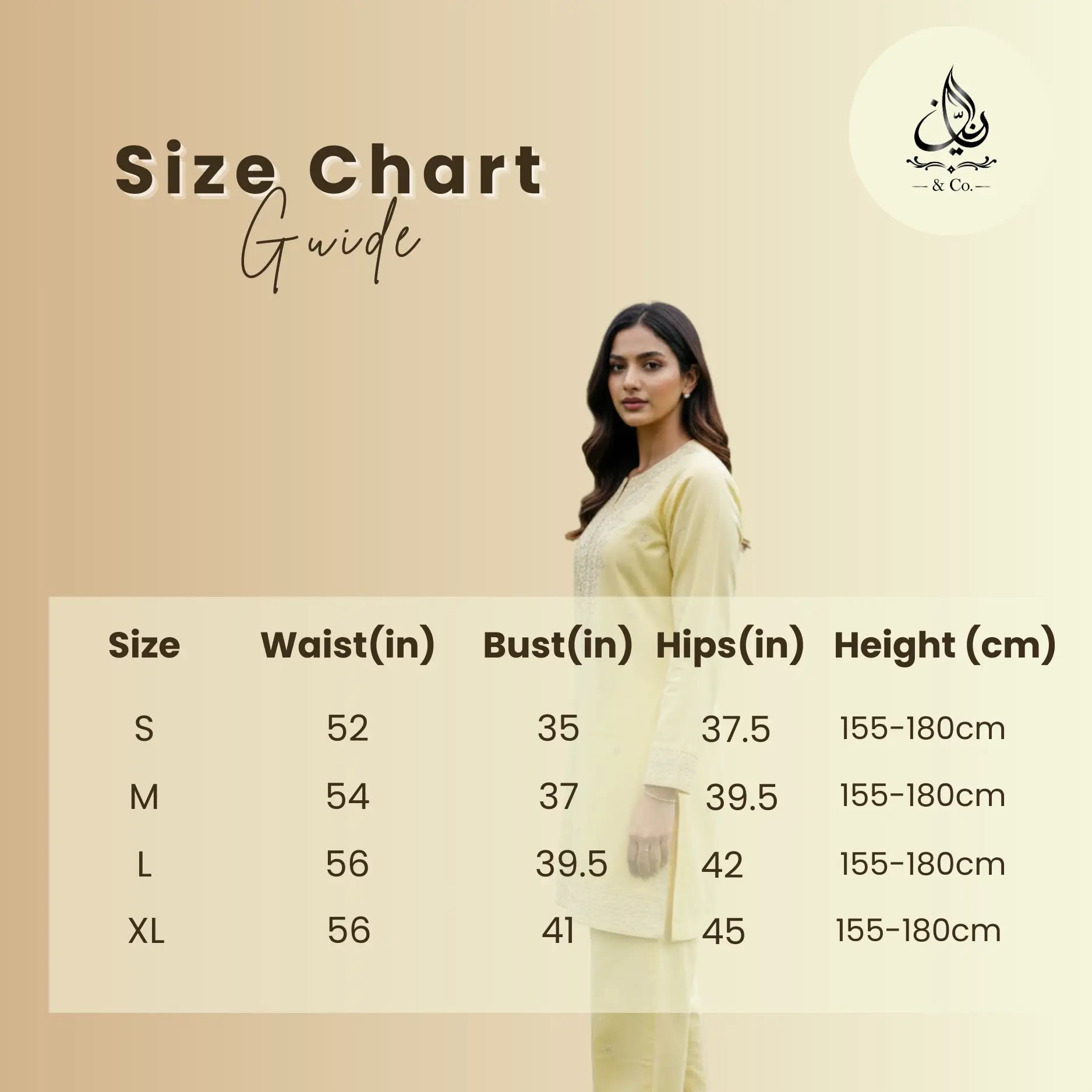 Zeenah yellow embroidered kurta set with matching pants for women by Rayyan & Co.